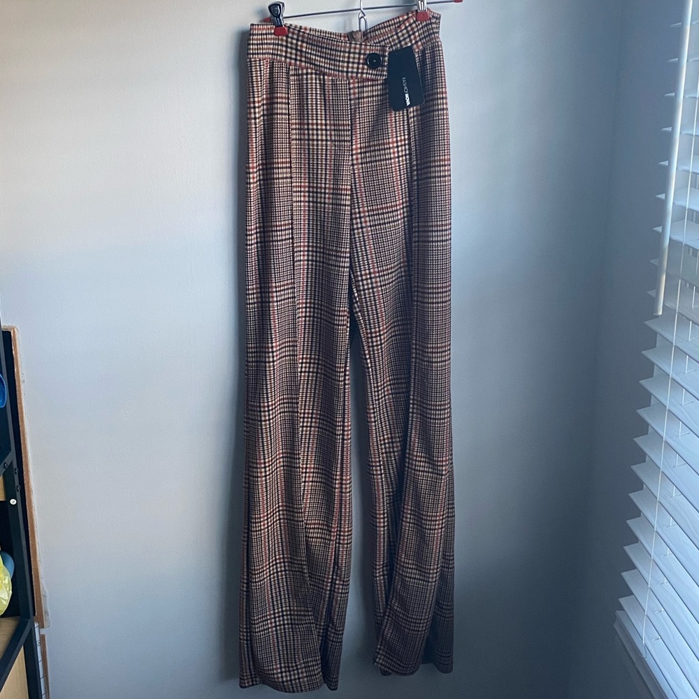 NWT Fashion Nova Wide Leg High Waist Pants